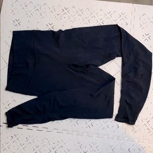 Lululemon black leggings size 6. 38” length.